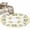 Lemon Yellow, variant on 2'x6' Rug Runners for Hallways Kitchen, Lemon Yellow Non Slip Entryway Beside Floor Carpet Runner, Modern Country Flower Floral Summer Spring Washable Laundry Room Bedroom Throw Rugs Mat