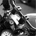 thumbnail image 3 of Red Aluminum Motorcycle Handlebar Riser for CRF300L CRF250L, 22mm 28mm, CNC, Off Road, Adapter, Clamp, 3 of 4