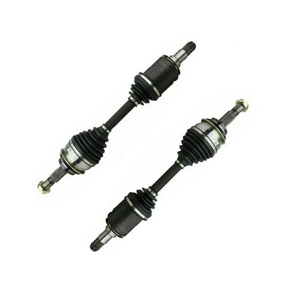 Front CV Axle Shaft Set of 2 - Compatible with 2005 - 2018 Toyota Tacoma 4WD 2006 2007 2008 2009 2010 2011 2012 2013 2014 2015 2016 2017
