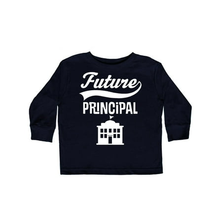 

Inktastic Future School Principal Gift Toddler Boy or Toddler Girl Long Sleeve T-Shirt