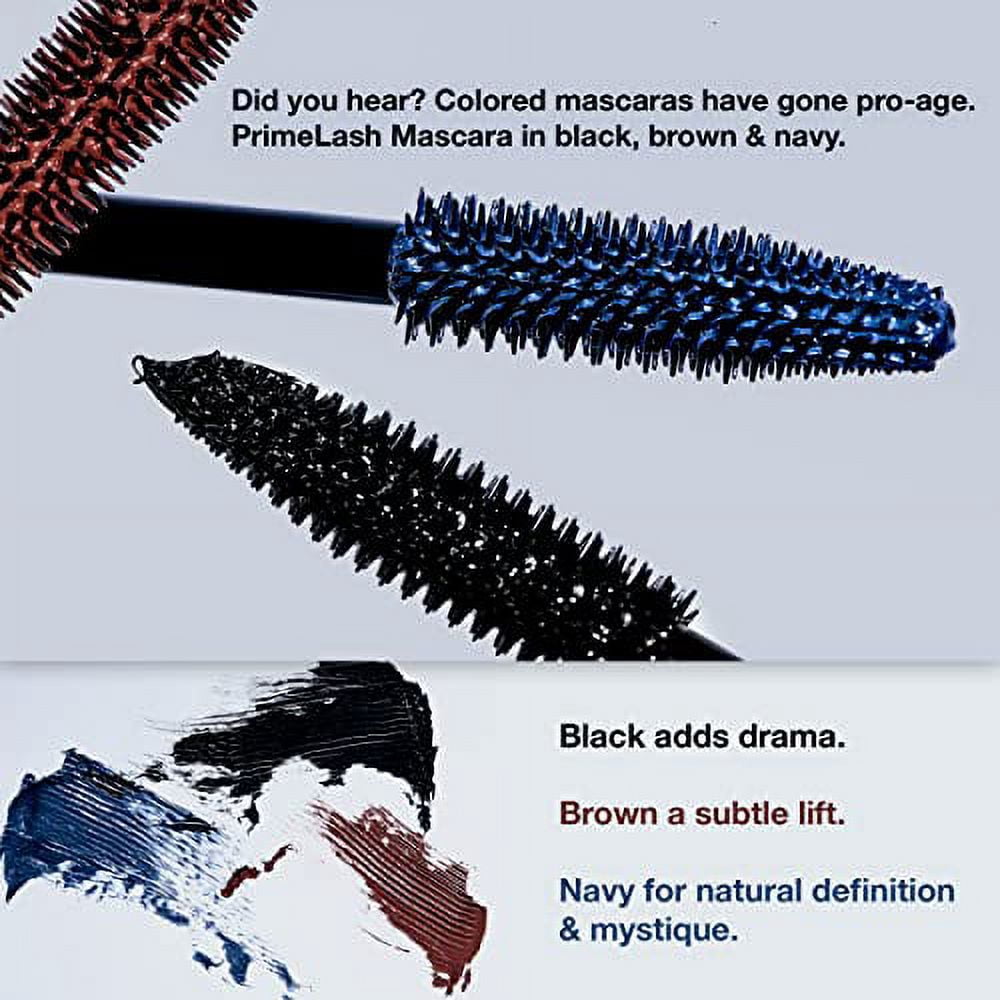 Prime Prometics PrimeLash Mascara for Older Women – Volumizing, Incredible Length in 2 Coats – Long-Stay, Zero Clumps, Hypoallergenic (Black)