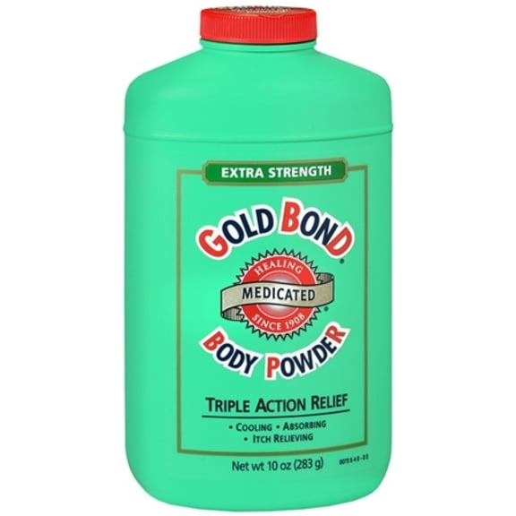 Gold Bond Body Powder Medicated Extra Strength 10 oz (Pack of 4)