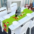 thumbnail image 2 of Merry Christmas Table Runner Whoville Xmas Winter Holiday Believe Theme Party Decoration Green Elf Home Kitchen Dining Room Decor, 2 of 5