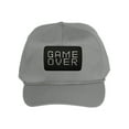 thumbnail image 1 of Gravity Threads Game Over Patch Cotton Twill Cap - Grey, 1 of 2