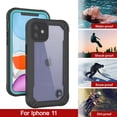 thumbnail image 2 of AmPm for iPhone 11 Waterproof Case [Maximus Series] [Slim Fit] [IP68 Certified] [Shockresistant] Clear Armor Cover with Screen Protector | Ultimate Protection for iPhone 11 (6.1") (2019) [Purple], 2 of 8