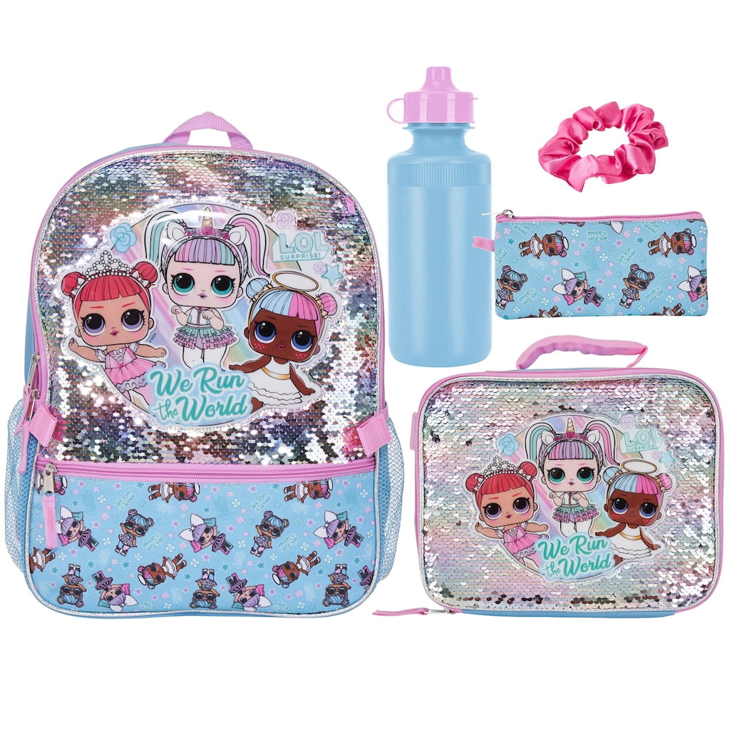 lol backpack sequin