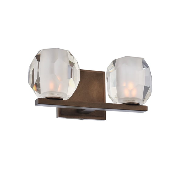 11 Inch 8W 2 Led Bath Vanity-Vintage Bronze Finish Kalco Lighting 302832Vbz