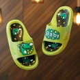 thumbnail image 2 of Home Slippers For Children Kids Dinosaur Children Slippers Cartoon Soft Sole In Summer Comfortable Girls Sandals At Home Soft House Indoor or Outdoor Slippers, 2 of 5