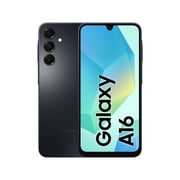 Samsung Galaxy A16 A165M 128GB, 4GB RAM - Dual-SIM GSM Unlocked Android Smartphone (Latin America Version) - Black (New)