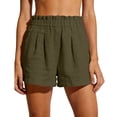 thumbnail image 6 of Womens Cotton Sweat Shorts Casual Summer Short Loose Elastic Waist Lounge Running Athletic Shorts with Pockets, 6 of 9