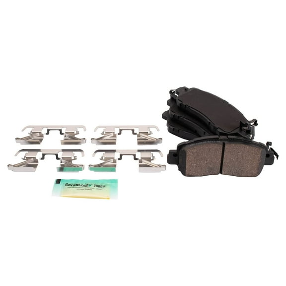 TRQ Front Ceramic Brake Pads Fits 2018-2020 Nissan Kicks 2019-2020 Versa BFA19089