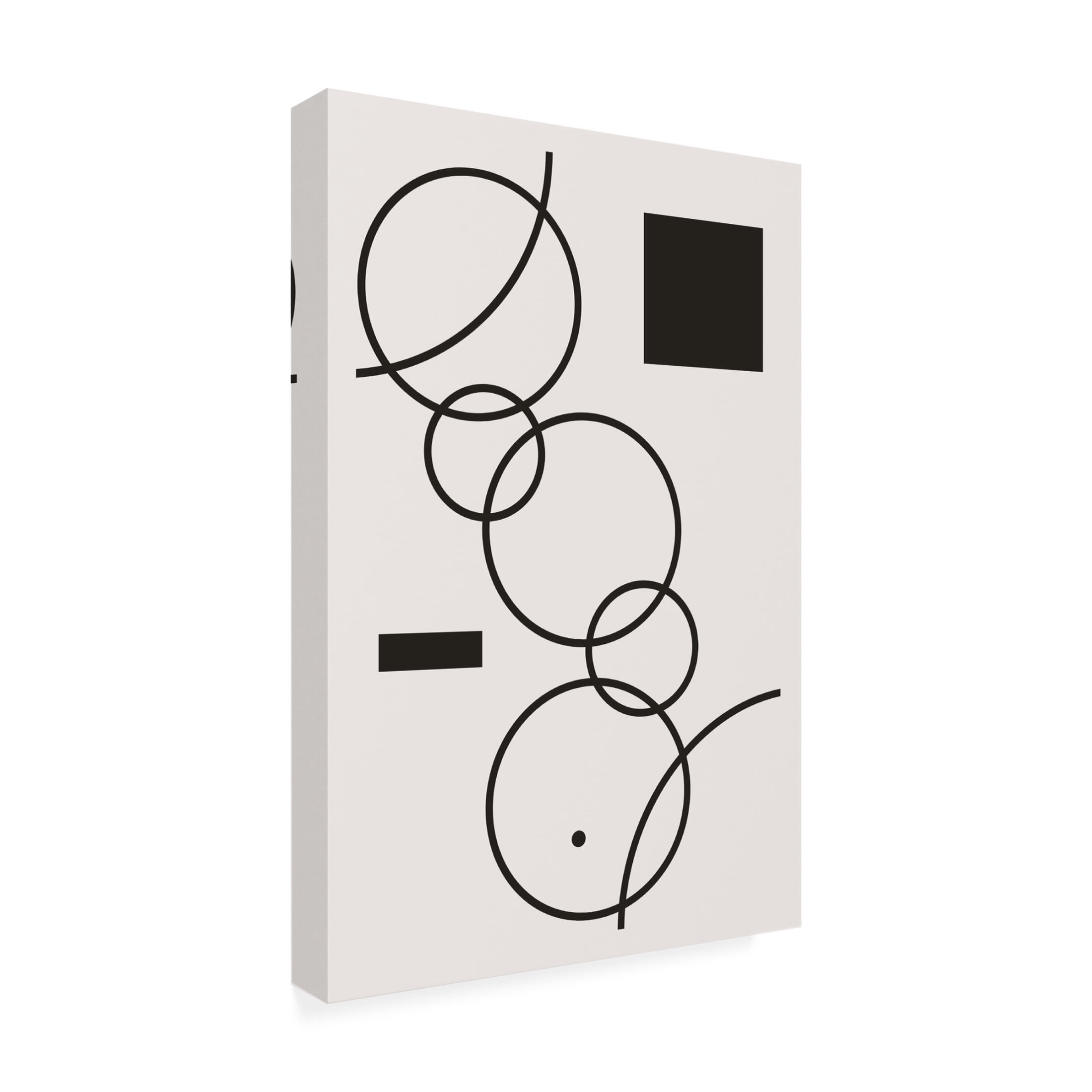 Trademark Fine Art jay stanley Minimal Shapes 1 Canvas Wall Art