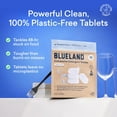thumbnail image 2 of 100% Plastic-Free Dishwasher Detergent Tablets, Free & Clear, Eco-Friendly Dishwashing Pods, Natural, USDA Certified biobased, 2 of 8