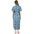 thumbnail image 3 of Bimba Nursing Kaftan Gown Maternity Gown, Hospital Delivery Gown- Front Buttons, 3 of 6