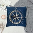 thumbnail image 2 of Qinduosi Set of Nautical Throw Pillow Covers Cushion Cover Decor Pillowcases” for Sofa Couch Patio White, 2 of 5