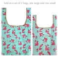 thumbnail image 5 of Wrapables JoliBag Collection Reusable Shopping Bag (Set of 2), Squirrels, 5 of 5