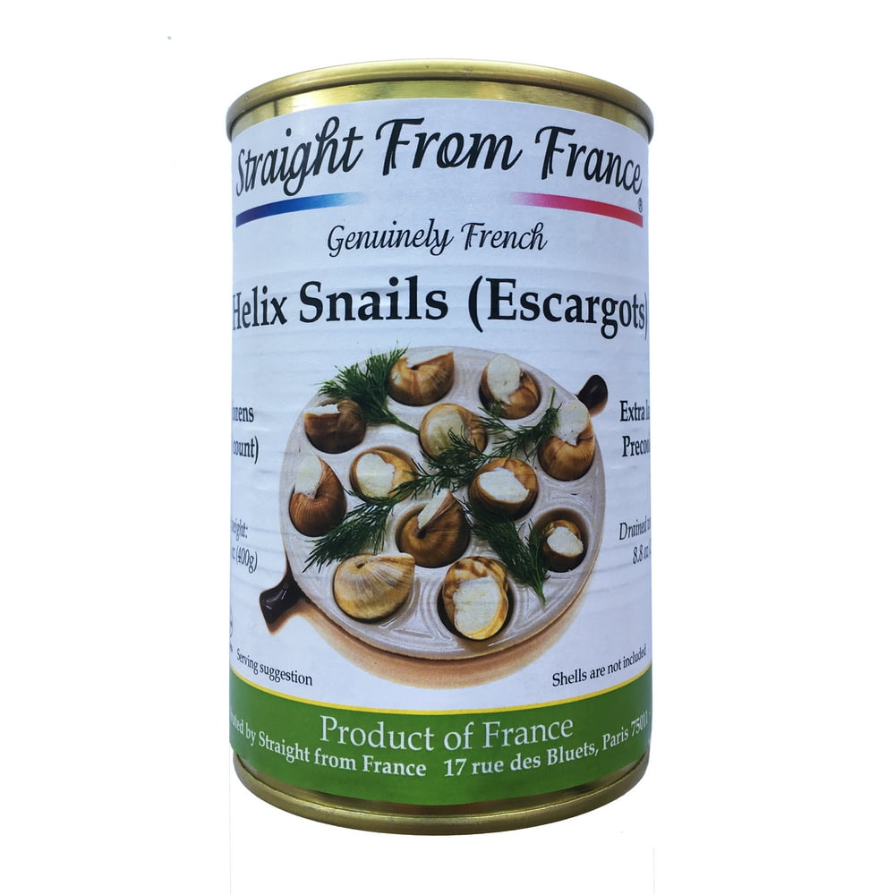 Straight from France Extra large Helix Snails Escargots 4 dozens, 14.1