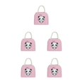 thumbnail image 3 of kurtrusly Compact For Home And Office With Large Capacity Large Capacity Design Polyester Lunch Bags For Women light pink 1 5Set, 3 of 6