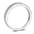 thumbnail image 6 of 2.50 Ct Round Cut Real 14K White Gold Engagement Wedding Ring Set Matching Band, 6 of 7