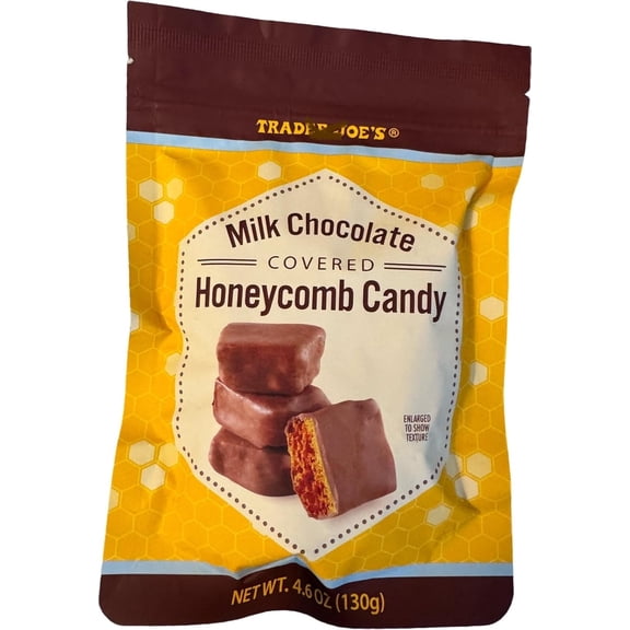 Trader Joe's Milk Chocolate Covered Honeycomb Candy (4.6 oz)