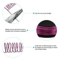 thumbnail image 3 of Uxcell 75.5ft Aluminum Wire, 1Pc Jewelry Wire Aluminum Craft Wire 1mm 18 Gauge Wire for Jewelry Making Crafting, Pink Purple, 3 of 4
