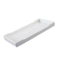 thumbnail image 3 of Plateau de Service Jetable table de Buffet pour BBQ Blanc 21x10cm, 3 of 9
