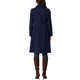 thumbnail image 3 of Abrigo de cuello INSPIRE CHIC para mujer, botones, de manga larga, estilo A-line, casual, abrigo largo de invierno, M azul oscuro, 3 of 6