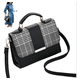 thumbnail image 1 of Bolsa Mujer Cruzada Pequeña Pata De Gallo Crossbody Bolso Xtellar Negro, 1 of 3