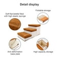 thumbnail image 6 of Pet Stair Thickened Puppy Ladder Pet Folding Storage Large Capacity Dog Climbing Stairs Dog Ramp, 6 of 9