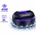 thumbnail image 3 of Poolease Cordless Robotic Automatic Pool Cleaner, Dual 45W Motors, Self-Parking, for In-Ground & Above Ground Pools, 3 of 10