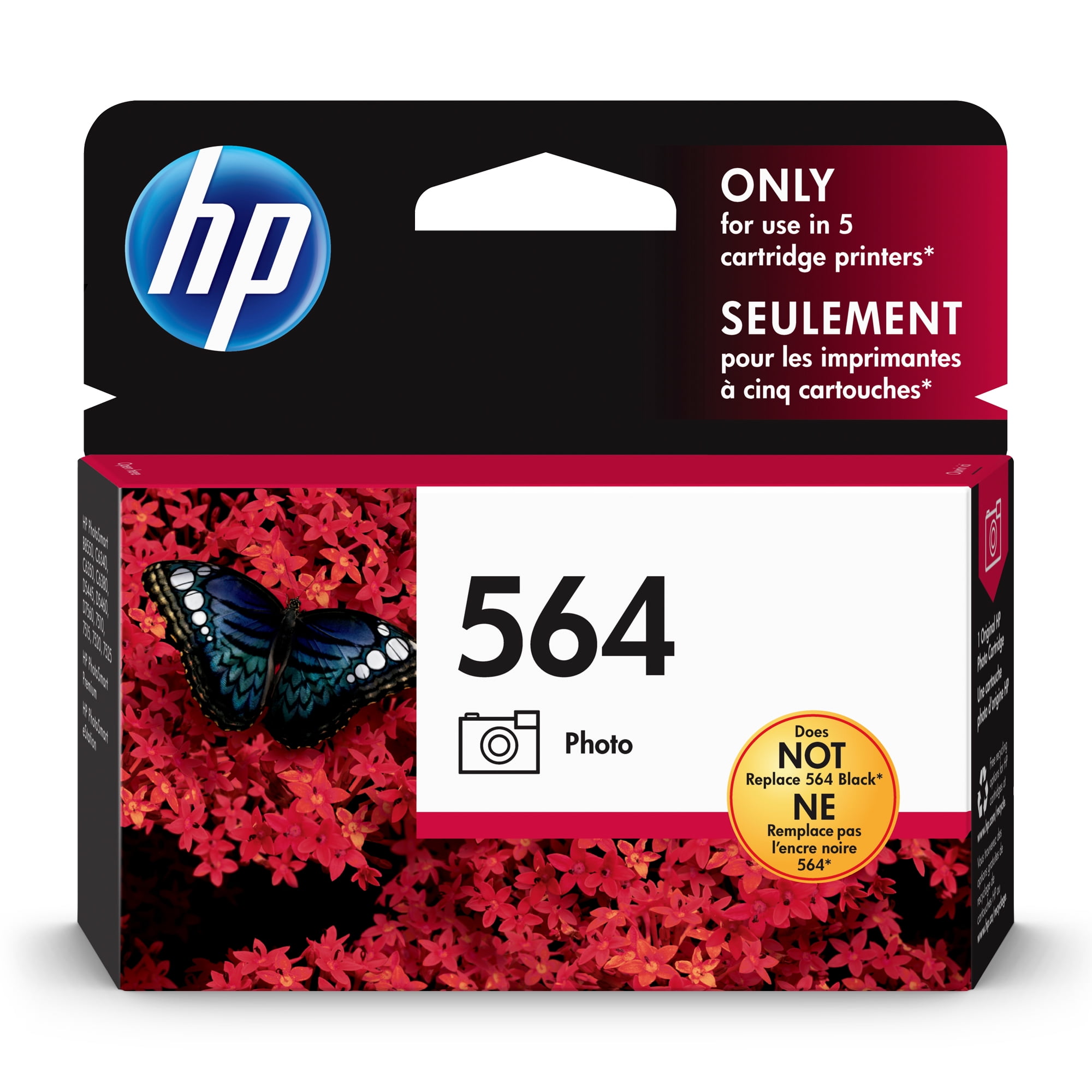 HP 564 Ink Cartridge, Photo (CB317WN)