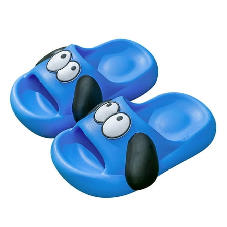 

TUOBARR Summer Savings Clearance! Baby Summer House Slippers Toddler Slippers Baby Girls Cute Cartoon Dog EVA Soft Non-slip Thick Bottom Outdoor Slippers