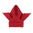 thumbnail image 2 of CIMAXIC Serviettes 10 Pcs Serviettes de Table Durables avec Dentelle Ondulée Décorations de Table pour Restaurant Café Maison (Rouge), 17.72"X17.72"X0.08 Pouces, 2 of 5