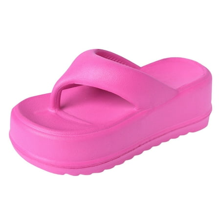 

GHSOHS Womens Sandals Dressy Shoes for Women Slippers Flip Flops Roman Sandals Cool Slippers Soft Soled Non Slip Resisting Flat Beach Flops Lady Sandals Women Slippers Casual Shoes 40