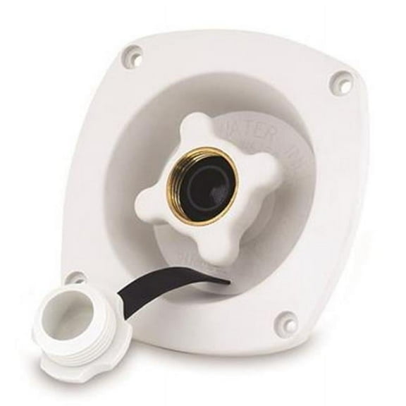 SHURFLO 18302918 Fresh Water Inlet- White
