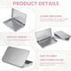 thumbnail image 5 of Rectangular Metal Tin Box with Lid Metal Hinged Lid,10PCS, 5 of 5