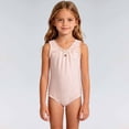 thumbnail image 3 of Gyujnb Sleeveless Swimsuit with Stripd and Cherry Print Cute Swimwear (Baby, Little Girls),2-3 Years, 3 of 4