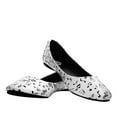 thumbnail image 2 of Black & White Music Note Flat - US: Womens 5 / White / Synthetic, 2 of 4