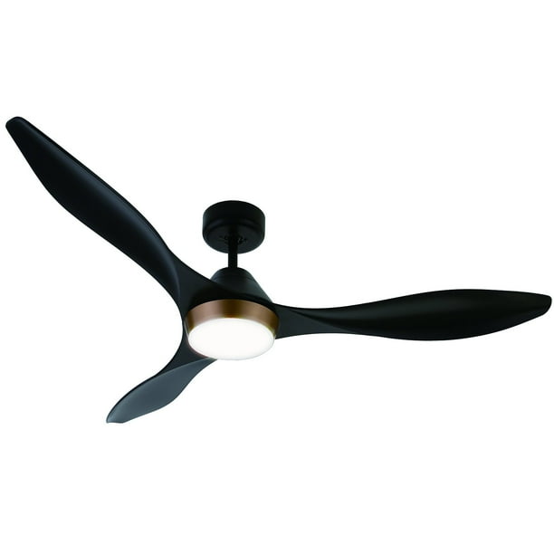 Nocolliny 52 Modern Series Ceiling Fan With Dimmable Led Quiet Dc Motor 3 Sd Settings Remote Control Black Com Dimmable Led Quiet Dc Motor, How To Quiet A Ceiling Fan Motor