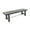 Black Sand, variant on Sunny Designs Tuscany 18" Distressed Mahogany Wood Bench in Medium Brown