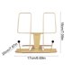 thumbnail image 3 of Atril De Lectura Con Soporte Para Libros, Soporte De Metal Portátil Y Plegable Para Partituras Y Tabletas, Ángulo Ajustable Y Base Antideslizante Para Lectura Con Manos Libres.,Vsgery, 3 of 7