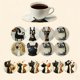 thumbnail image 1 of Este Juego de 6 Posavasos de Madera de Colores Es Perfecto para Bebidas, Té, Café y Decoración Del Hogar y Del Restaurante. Regalo Ideal para Cualquier Día Festivo., 1 of 7