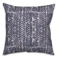 thumbnail image 2 of Creative Products Distressed Indigo Chevron 18x18 Spun Poly Pillow, 2 of 3