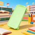 thumbnail image 6 of Qocolcyl Plastic Pencil Box Large Capacity Pencil Case Crayon Box with Snap Tight Lid,Watercolor Pen Storage Brush Stackable Organizer Drawing Tools Container for Home Ofice Supply (Green), 6 of 10