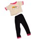 thumbnail image 4 of Camiseta de muñecas Sunnimix Ropa para muñeca americana de 18 pulgadas Rainbow Beige, 4 of 4