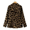 thumbnail image 4 of ZANZEA Women Formal Turn Down Collar Long Sleeve Leopard Print Blazer Suit, 4 of 4