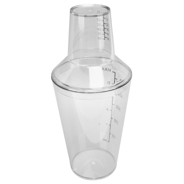 Cocktail Shaker,Cocktail Shaker Set Clear Cocktail Mixer Shaker Boston Cocktail Shaker Rugged and Tough
