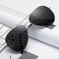 thumbnail image 3 of Retro Pinhole Sunglasses Small Holes Eyeglasses Eyesight Improver Glasses Unisex(2pcs), 3 of 4