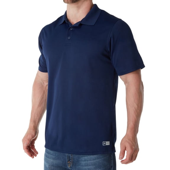 Men's Russell 7EPTUM0 Essential Performance Polo (Navy M)