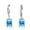 E928, variant on Leverback Dangle Earrings for Women Hypoallergenic 14k White Gold Plated Cubic Zircon Hanging Lever Earrings Lightweight Summer Drop Earrings Wedding Birthday Gifts Jewelry